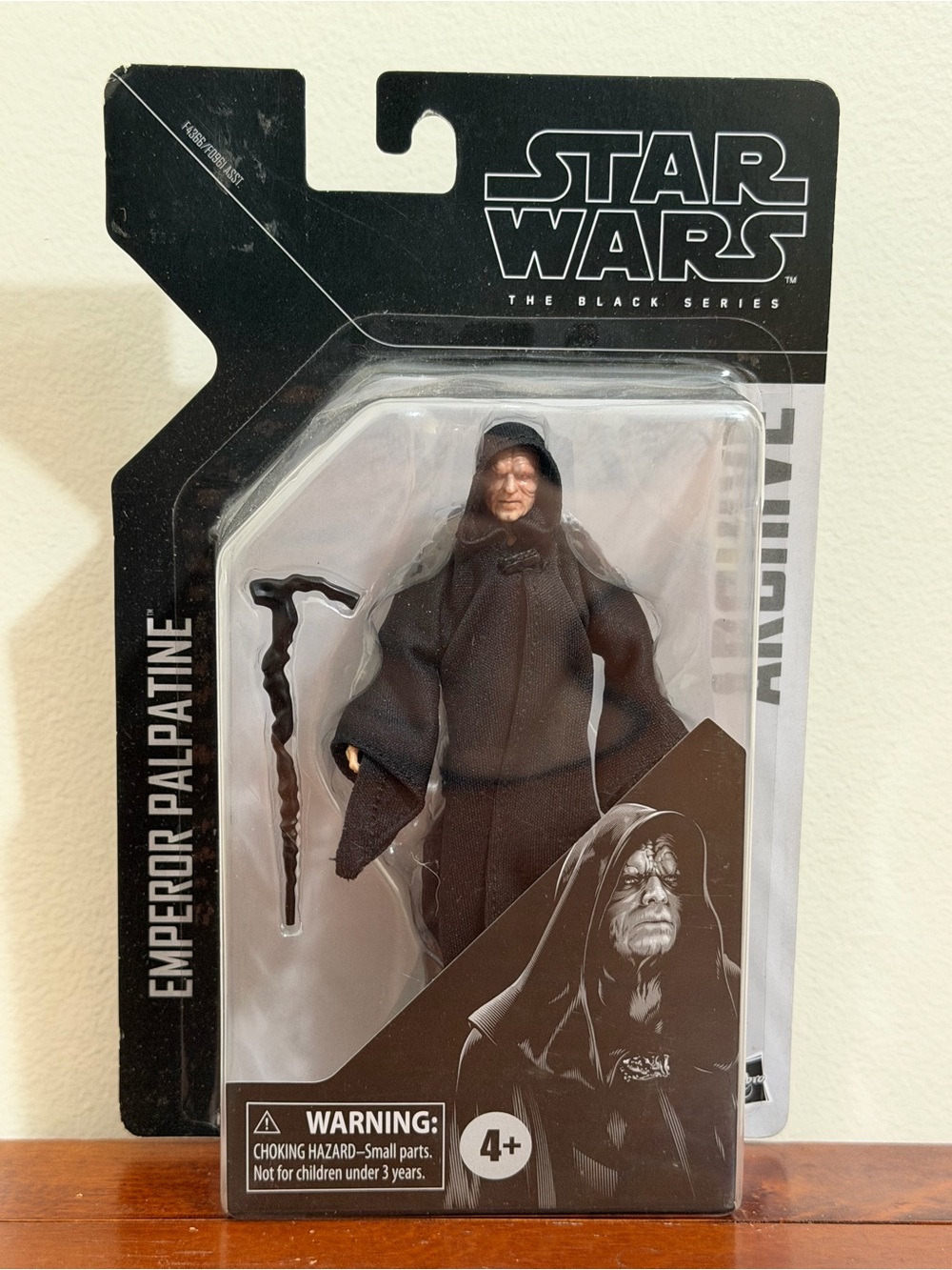 Hasbro Star Wars Black Emperor Palpatine Action Figure - Black